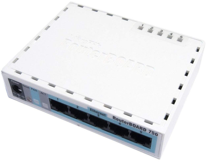Mikrotik RB750GL Mini-Router 5 Gigabit Ethernet Ports