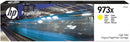 HP 973X High Yield Yellow Original PageWide Cartridge,F6T83AE