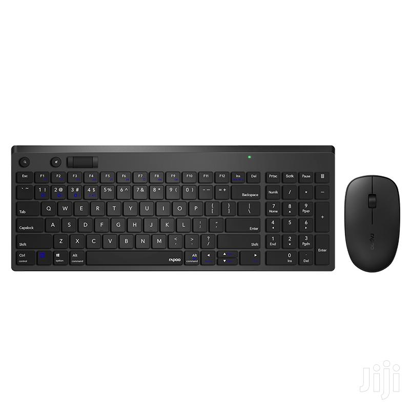 Rapoo Multi-mode Wireless Keyboard & Mouse 8050T – Bluetooth 
