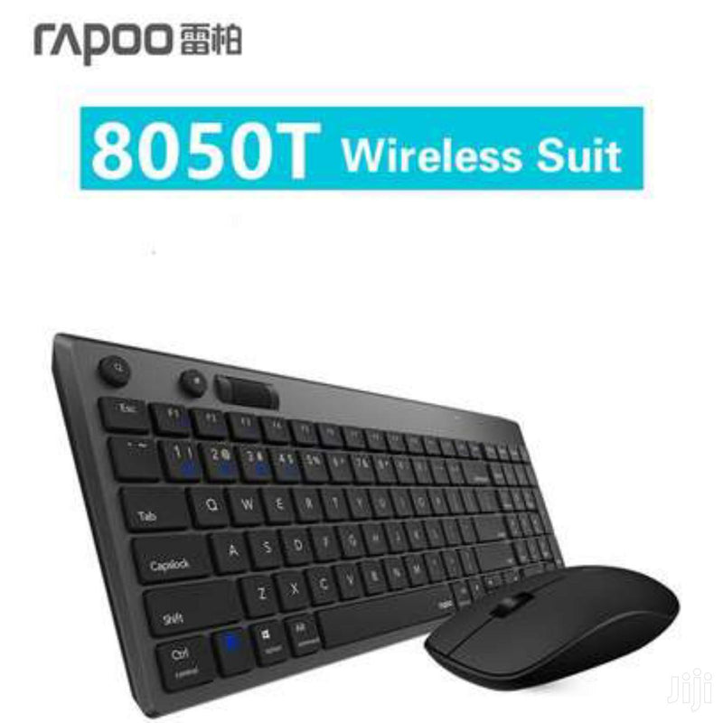 Rapoo Multi-mode Wireless Keyboard & Mouse 8050T – Bluetooth d Keyboard
