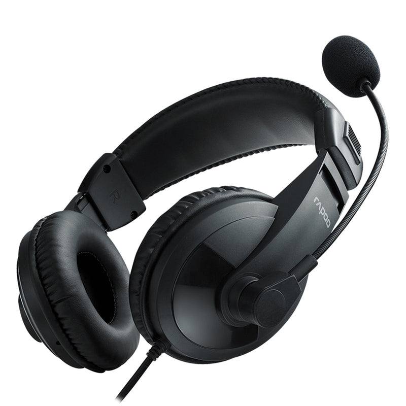 Rapoo H150 USB Stereo Headset - Noise-Canceling Microphone