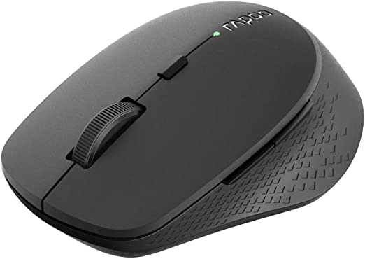 Rapoo Multi-mode Wireless Silent Optical Mouse, Dark Grey – M300