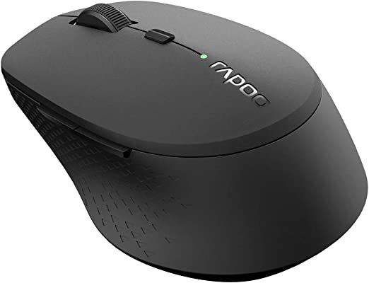 Rapoo Multi-mode Wireless Silent Optical Mouse, Dark Grey – M300