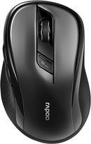 Rapoo M500 Silent Multi-mode Wireless Optical Mouse - Black