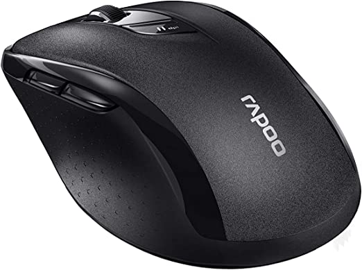 Rapoo M500 Silent Multi-mode Wireless Optical Mouse - Black