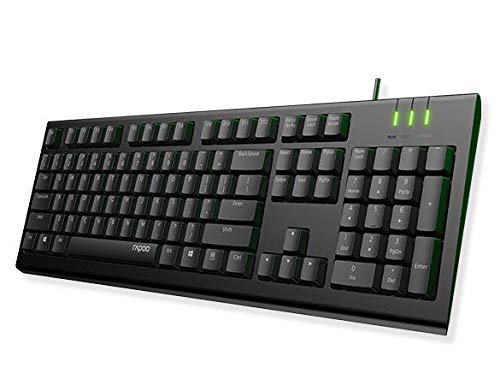 Rapoo Spill Resistance Wired USB Keyboard - NK1800