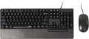 Rapoo Wired Keyboard & Mouse Desktop Combo Set, Black -  NX2000