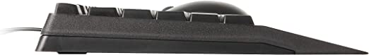 Rapoo Wired Keyboard & Mouse Desktop Combo Set, Black -  NX2000