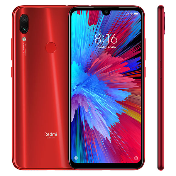 Xiaomi Redmi Note 7 Smartphone- 6.3" inch, 4GB RAM + 128GB ROM, 48MP+5MP Dual Camera, 4G, 4000 mAh Battery