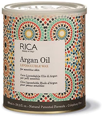 Rica Argan Oil Liposoluble Wax for Sensitive Skin - With exceptionally moisturizing, soothing and healing