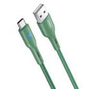 USAMS US-SJ460 U-Bob Series USB to USB-C / Type-C Intelligent Power-off Charging Cable, Length: 1.2m (SJ460USB01)