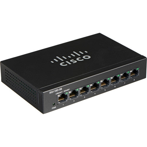 Cisco SG110D 110 8-Port Unmanaged Network Switch