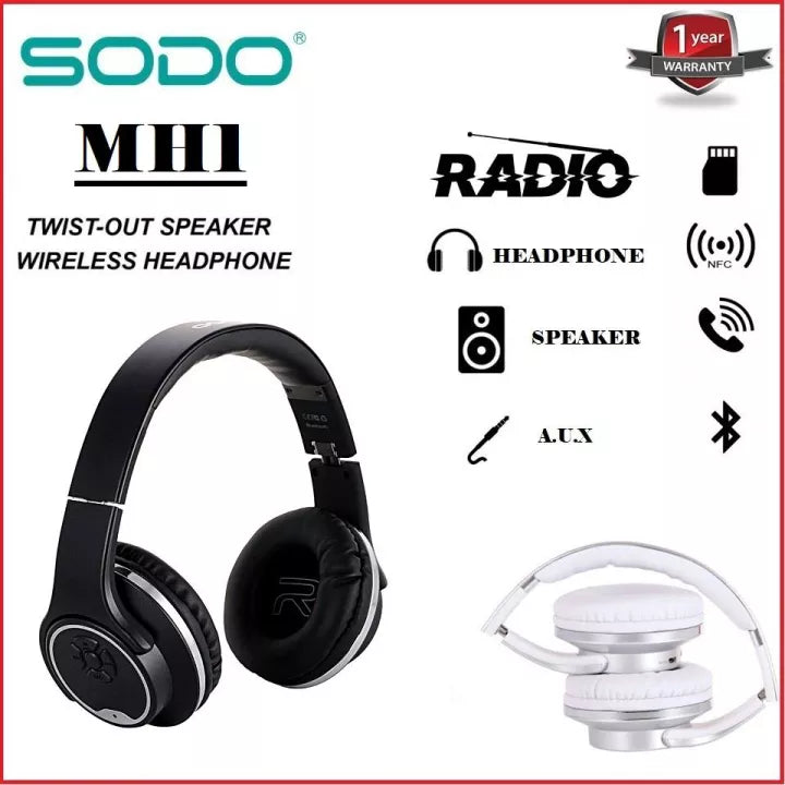 SODO MHI wireless Bluetooth Headphone