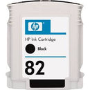 HP 82 69-ml Black DesignJet Ink Cartridge, CH565A