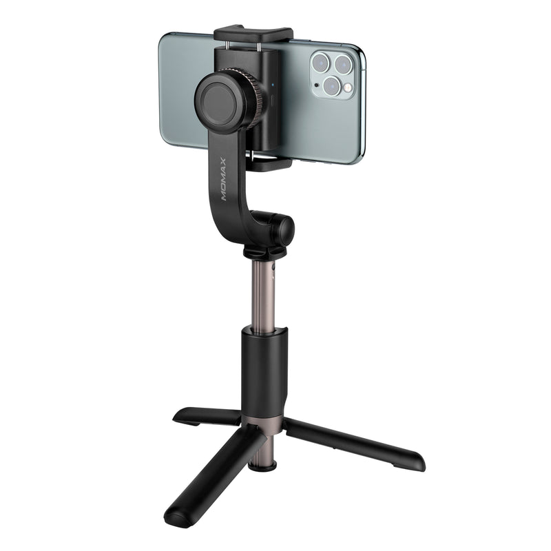 Momax Selfie Stable Smartphone Gimbal with Tripod (KM13D)
