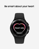 Samsung Electronics Galaxy Watch 4 Classic 46mm Smartwatch with ECG Monitor Tracker for Health Fitness Running Sleep Cycles GPS Fall Detection Bluetooth