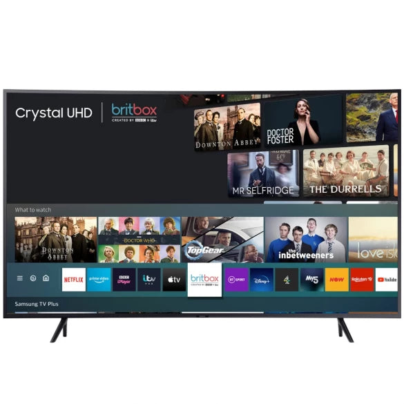 Samsung (55TU8300) 55" Inch Smart UHD 4K Crystal HDR Curved TV With 20W Sound Output