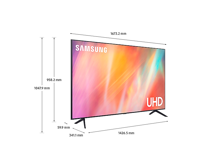Best 75 Inch Smart Tv 2021 Samsung 75AU7100 75" UHD 4K Smart TV (2021) | Digital Store | Nairobi