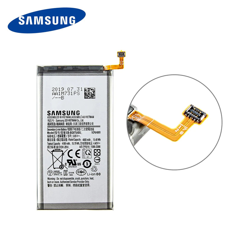 Samsung Galaxy S10 Smartphone Replacement Battery (EB-BG973ABU)