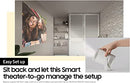 Samsung  SP-LSP3BLAXKE Freestyle Projector - 180˚ Dynamic Angle, Portable, USB Type-C, 360-degree Speaker, 1080p Full HD