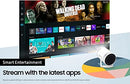 Samsung  SP-LSP3BLAXKE Freestyle Projector - 180˚ Dynamic Angle, Portable, USB Type-C, 360-degree Speaker, 1080p Full HD