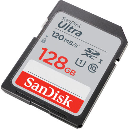 SanDisk Ultra SDXC 128GB 120MB/s Class 10 UHS-I Memory Card (SDSDUN4-128G-GN6IN)
