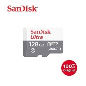 SanDisk MicroSD (SDSQUNR-128G-GN6MN) CLASS 10 100MBPS 128GB without Adapter