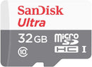 SanDisk MicroSD (SDSQUNR-032G-GN3MA) CLASS 10 100MBPS 32GB with Adapter