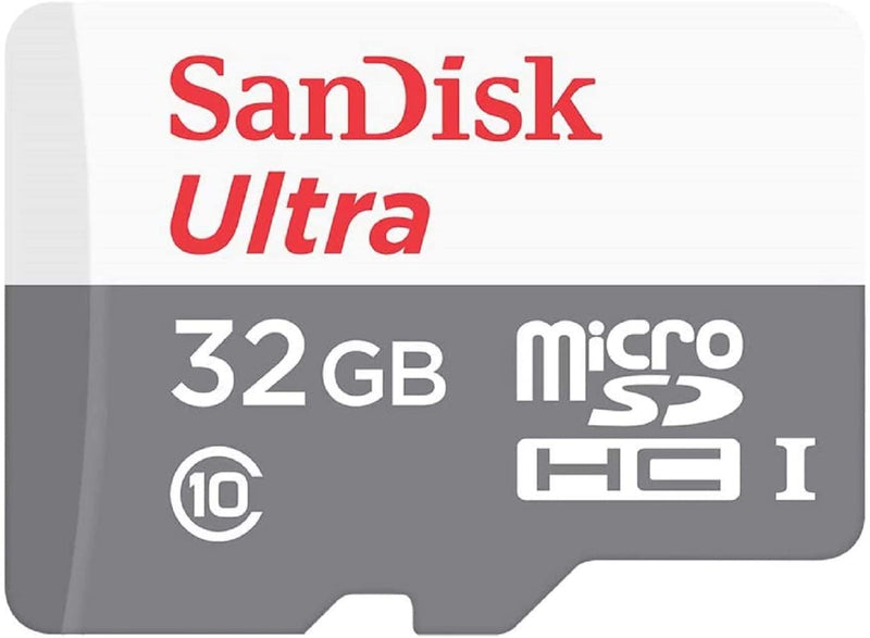 SanDisk MicroSD (SDSQUNR-032G-GN3MA) CLASS 10 100MBPS 32GB with Adapter