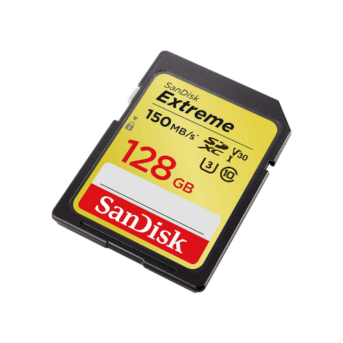 SanDisk Extreme SDXC Card 128GB (SDSDXV5-128G-GNCIN)