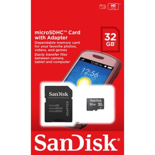 SanDisk MicroSDHC (SDSDQM-032G-B35) 32GB
