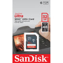 SanDisk Ultra SDHC 32GB 48MB/s Class 10 UHS-I (SDSDUNB-032G-GN3IN)