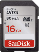 SanDisk Ultra SDHC 16GB 80MB/s Class 10 UHS-I (SDSDUNC-016G-GN6IN)