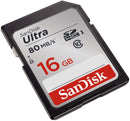 SanDisk Ultra SDHC 16GB 80MB/s Class 10 UHS-I (SDSDUNC-016G-GN6IN)