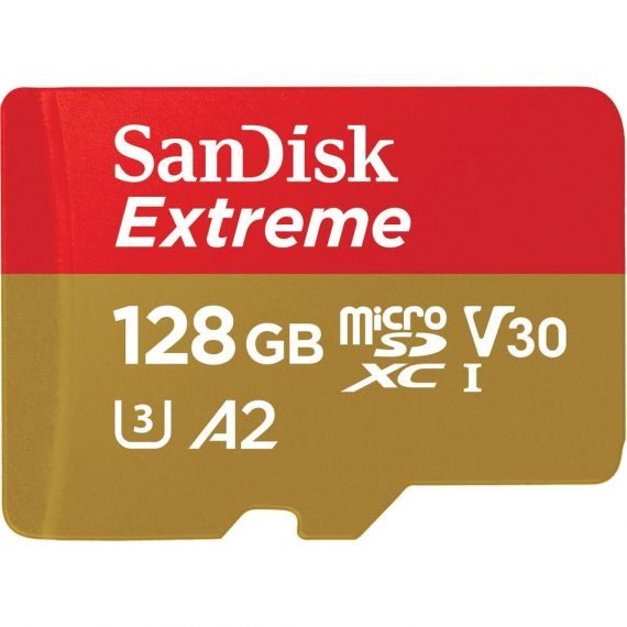 SanDisk Extreme (SDSQXA1-128G-GN6AA) 128 GB microSDXC Memory Card