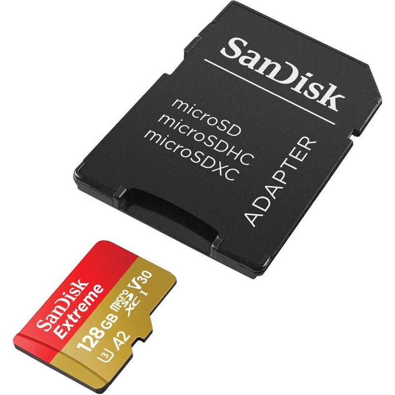 SanDisk Extreme (SDSQXA1-128G-GN6AA) 128 GB microSDXC Memory Card