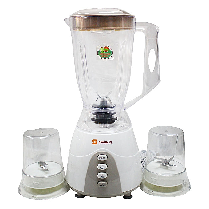 Sayona SB 4016 1.5 Litres 350W 3 in 1 Unbreakable Blender & Mill