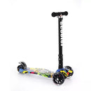 Scooter for Kids Toddlers - 3-wheel, Adjustable Height, Steering Lock, LED Light-up Wheels