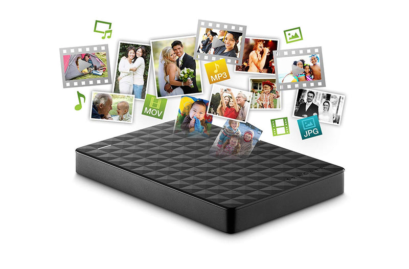 Seagate Expansion 2TB Portable External Hard Disk Drive USB 3.0 (STEA2000400)