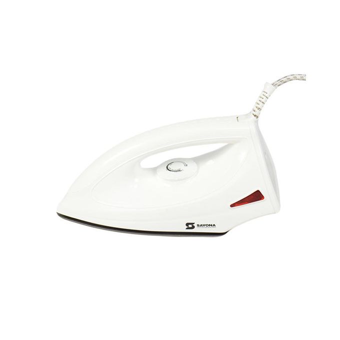 Sayona SI-2084 1200W Non-Stick Sole Plate Dry Iron Box