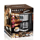 Sokany CM-121E Digital Coffee Maker 