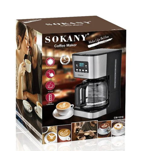 Sokany CM-121E Digital Coffee Maker | Digital Store | Nairobi, Kenya