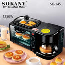 Sokany SK-145 3in1 Breakfast Maker 