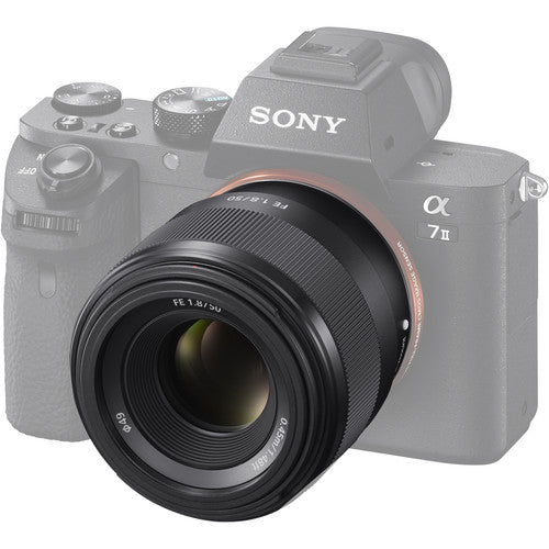 Sony FE 50mm f/1.8 Camera Lens - E-Mount Lens