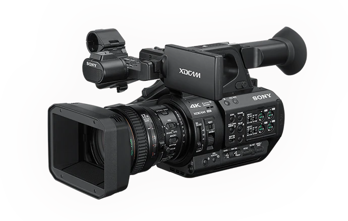 Sony PXW-Z190 Handheld Camcorder - 4K 60p Recording, Three 1/3" Exmor R CMOS Sensors, Electronic Variable ND Filter, 1-Year Warranty