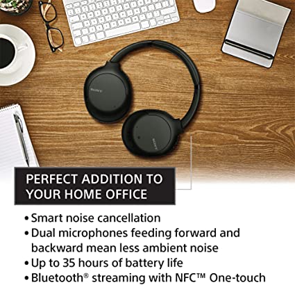 Sony (WH-CH710N) Noise Cancelling Wireless Over-Ear Headphones