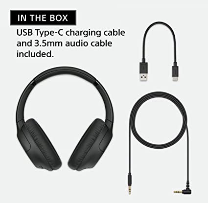Sony (WH-CH710N) Noise Cancelling Wireless Over-Ear Headphones