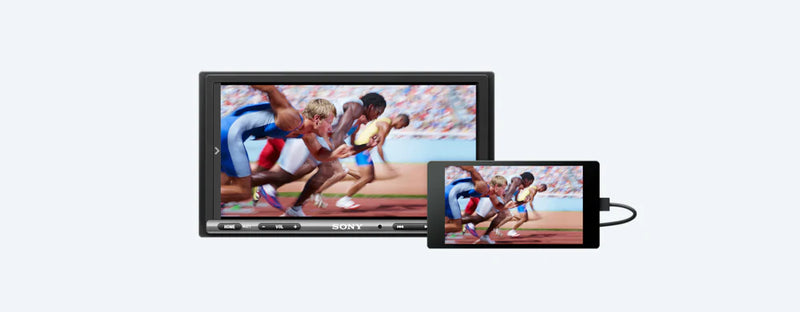Sony XAV-3500 55W Bluetooth LCD Display Media Receiver