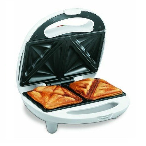Sterling SSM-303 2 Slice Sandwich Maker - Cool Touch Handle, High Quality Nonstick Grill Plates, Easy To Lock Clip