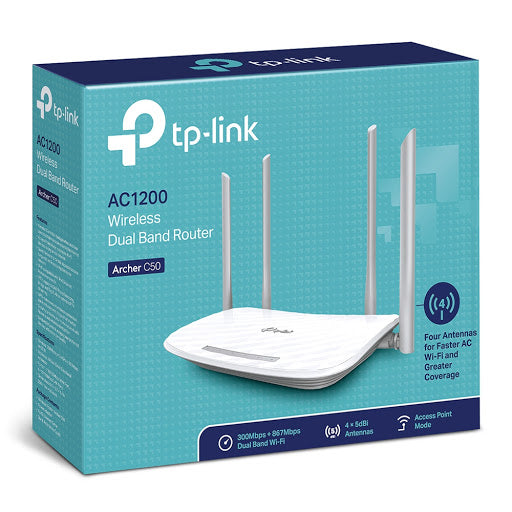 TP-Link Archer C50 AC1200 Dual Band Router ( TL-ARCHER C50)